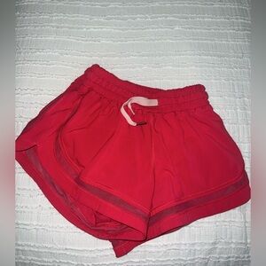Hot Pink lululemon shorts